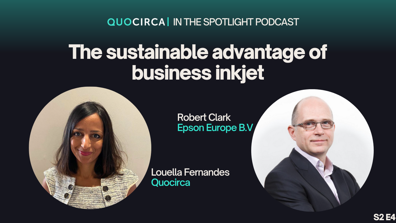 Sustainable Advantage with Business Inkjet