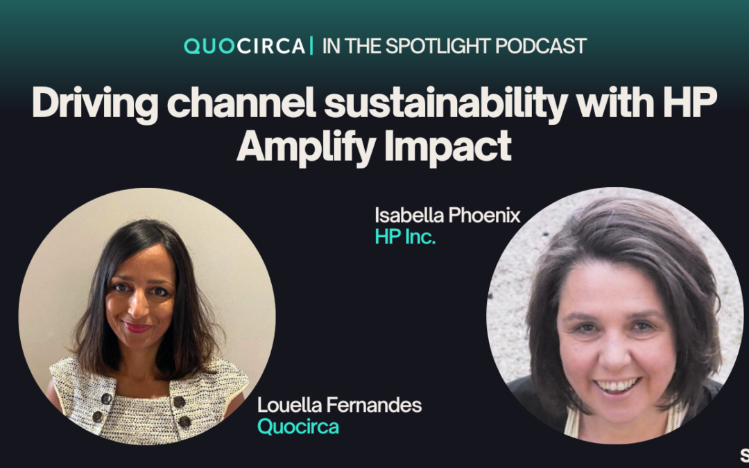 Driving channel sustainability with HP Amplify Impact