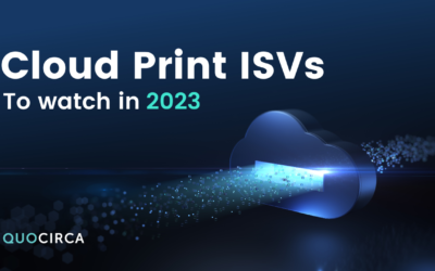 Cloud print ISVs to watch in 2023