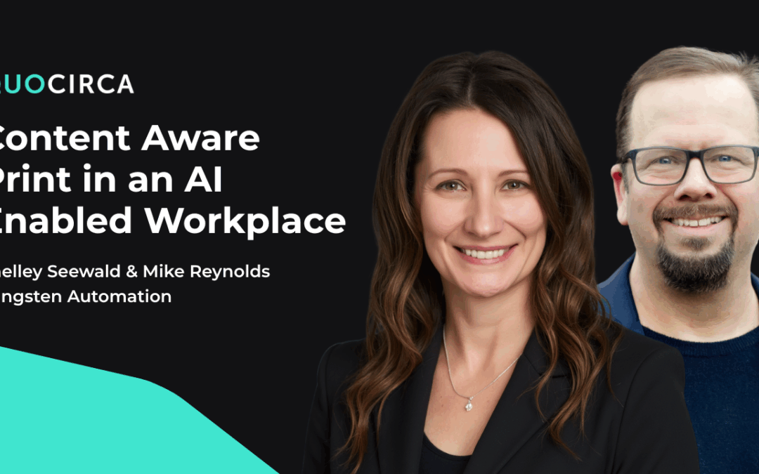 Tungsten Automation – Content Aware Print in an AI Enabled Workplace